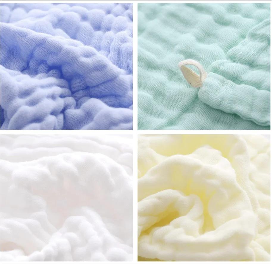 Lingettes bébé coton naturel 5 pièces - Soins doux visage et corps pour peaux sensibles nouveau-nés