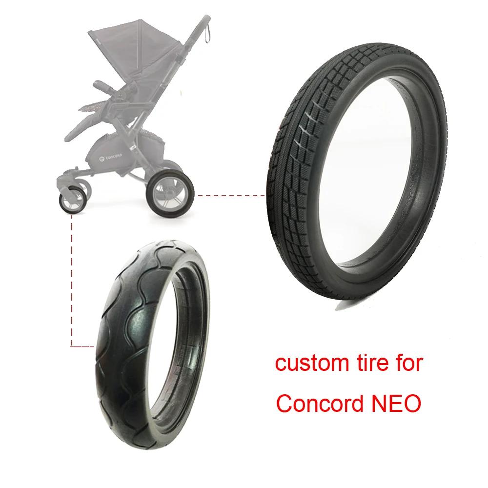 Pneu personnalisé pour roue avant/arrière Concord Neo - Couverture tubeless PU Buggy bébé - Accessoire remplacement