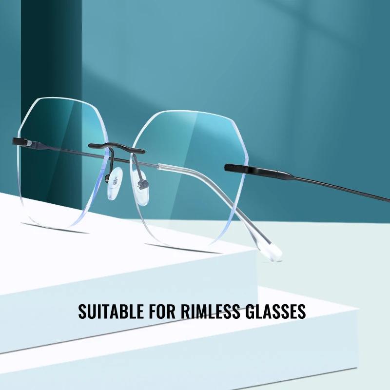 Toketorism qualité myopie presbytie lentilles de Prescription pour lunettes sans monture multifocale