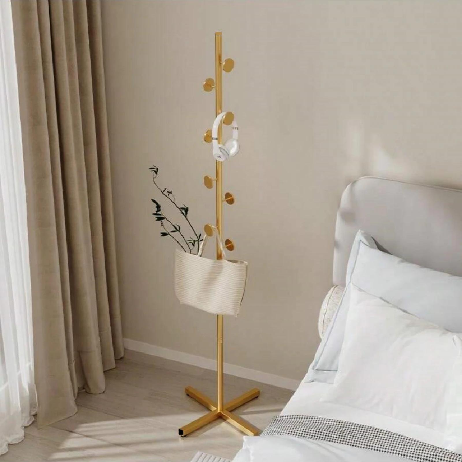 Cintre sur pied moderne pour chambre à coucher, simple, pour salon, porte-manteau d'intérieur italie