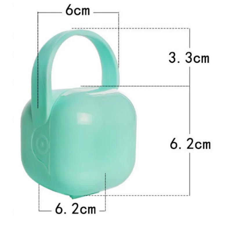 Boîte à sucettes en plastique PP pour bébé, petite boîte de rangement pour sucettes et aliments, pro