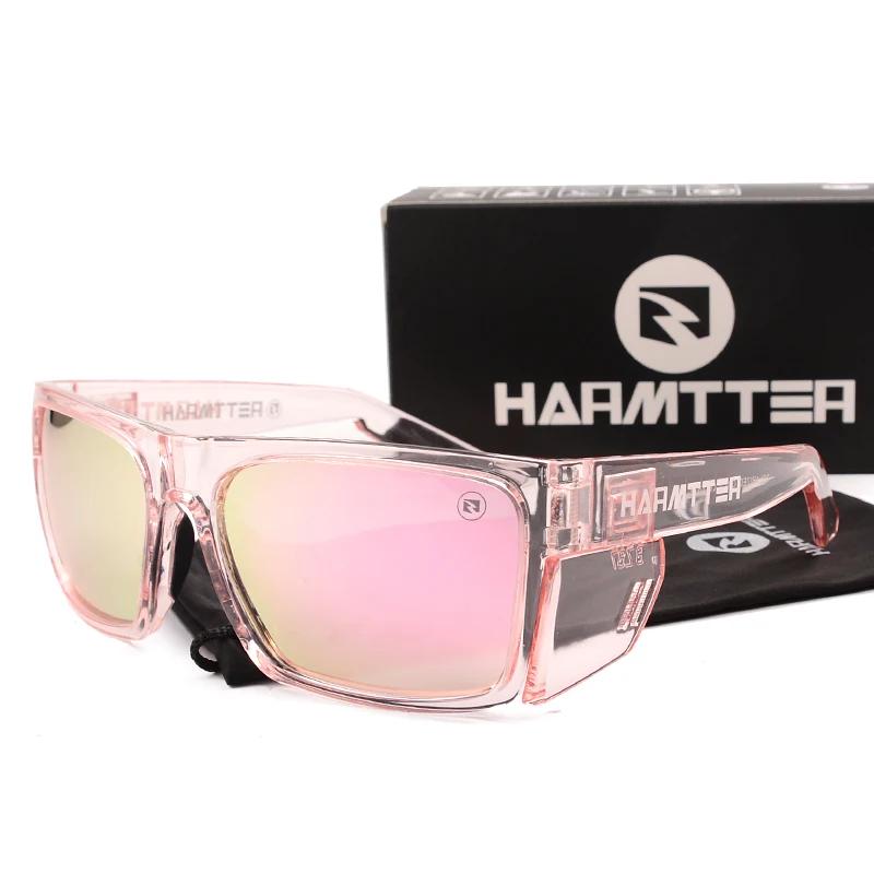 HARMTTER Lunettes de soleil polarisées pour hommes et femmes, protection UV, lunettes de sport, Z87