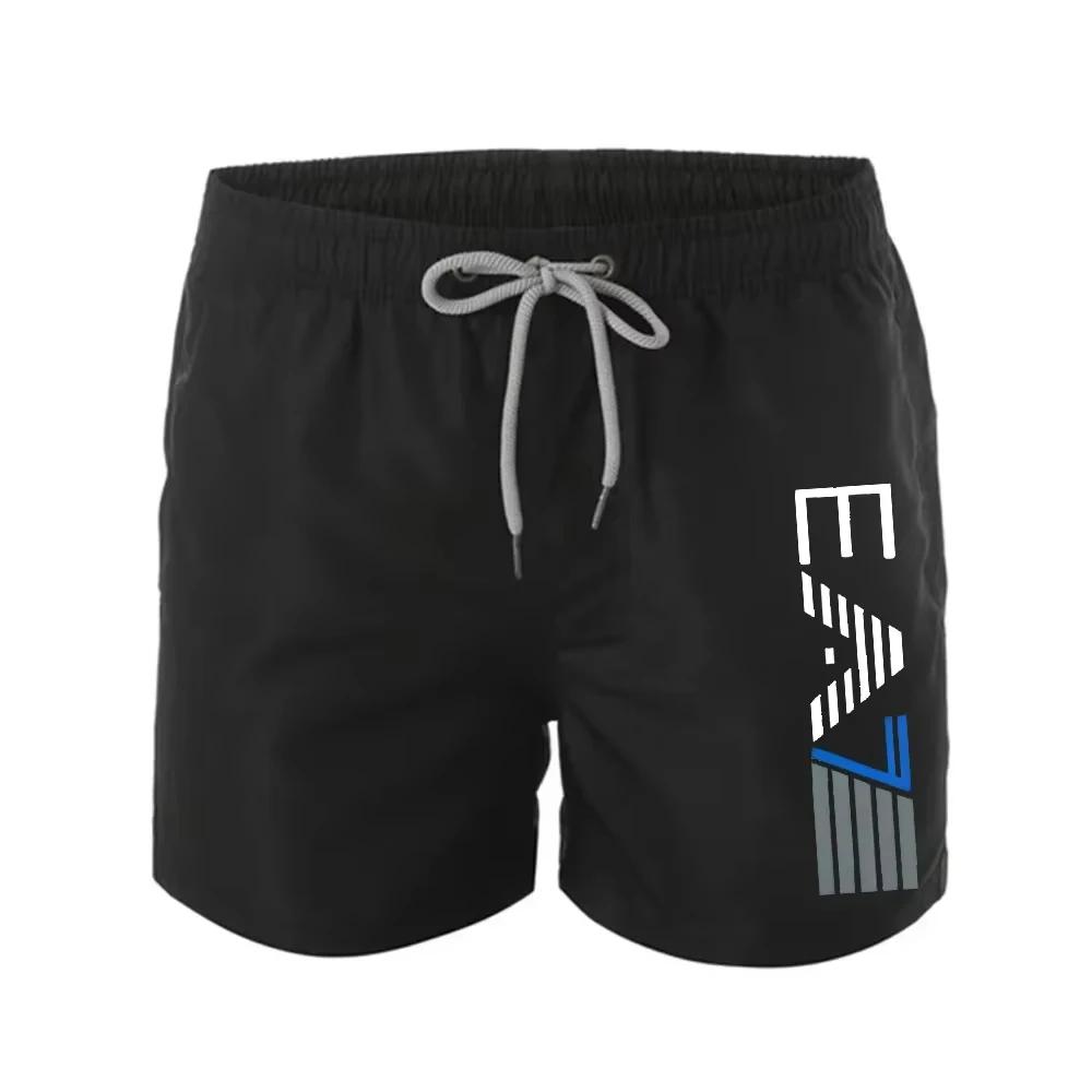 Shorts de plage pour hommes à séchage rapide, tendance 2026, shorts de surf respirants, shorts de ba