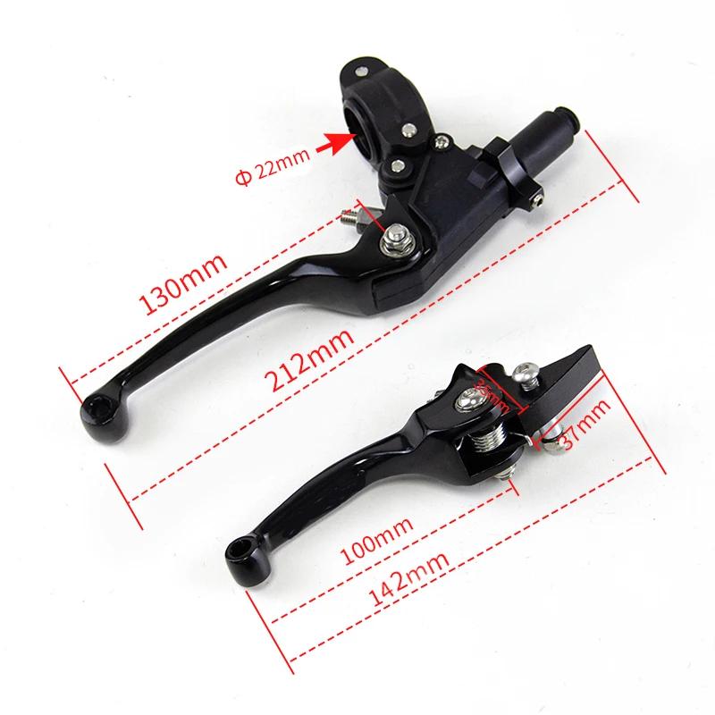 Leviers de frein et d'embrayage universels pour moto, 22mm, pour CNC ASV, poignée de porte pour CRF