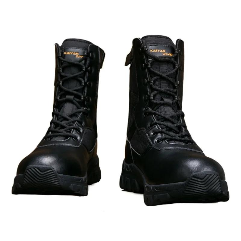 Bottes tactiques militaires pour hommes et femmes, chaussures militaires imperméables unisexes de ha