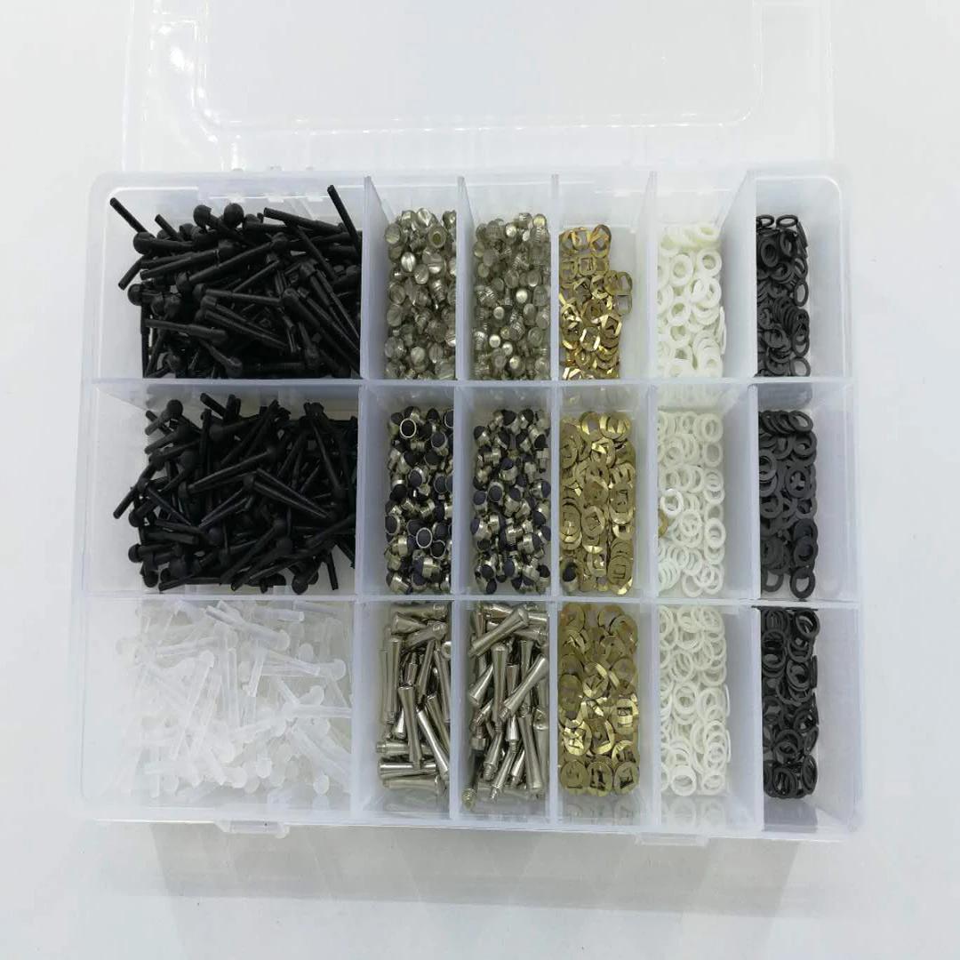 Pièces de ciseaux à cheveux, kits de réparation de ciseaux, accessoires comprenant des pare-chocs/re
