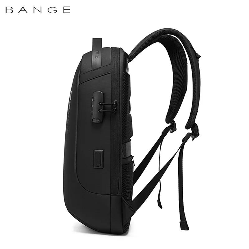 BANGE-Sacs à dos multifonctions SR pour ordinateur portable, sac à dos de voyage étanche, sacs d'éco