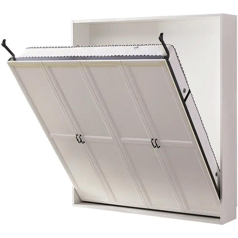 Nouveau lit invisible multifonctionnel pliant simple ménage petit appartement caché double murphy li