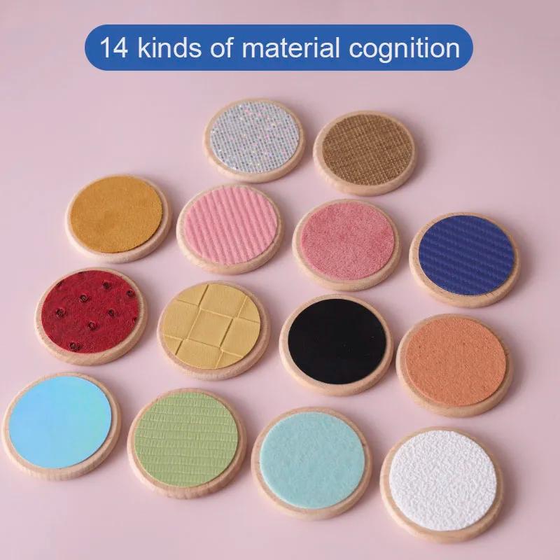 Jouets sensoriels Montessori pour enfants, jeu de correspondance, Classification Tactile, Cognition