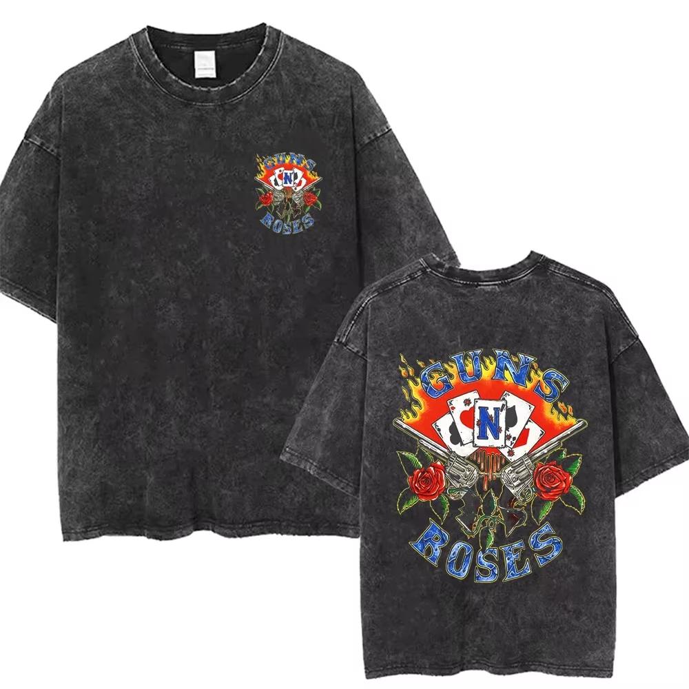 Nouveauté - T-shirt pour homme - T-shirt graphique - T-shirt pour hommes - Ropa Hombre - Guns N Rose