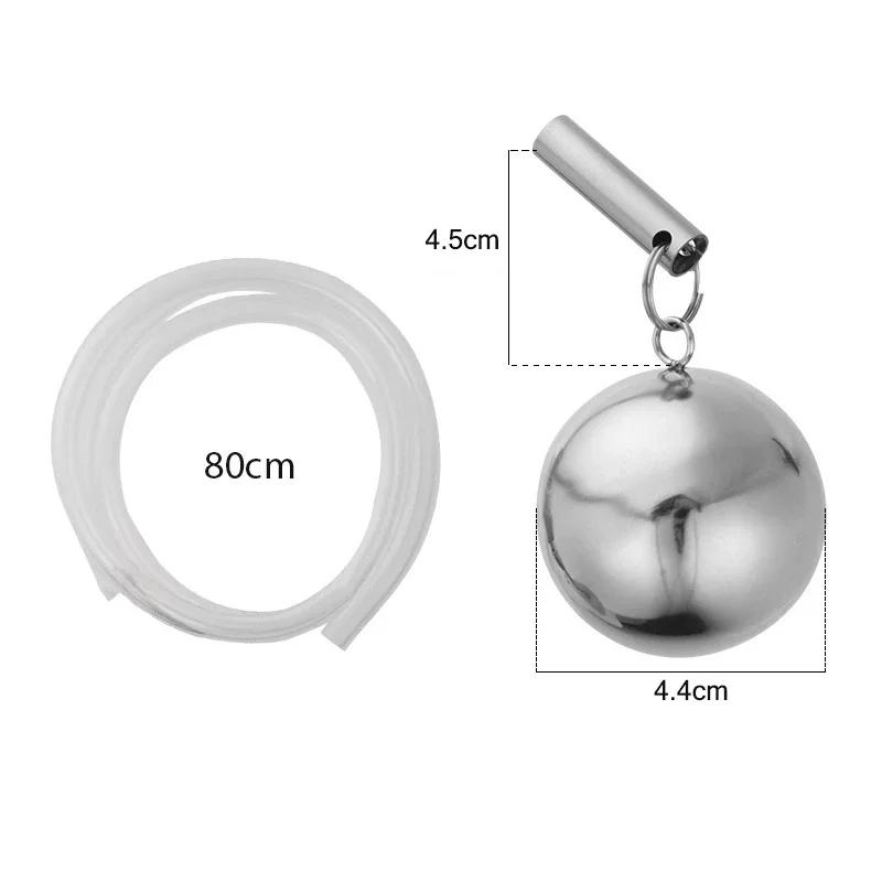 Tube Flottant en Silicone pour Bière, 80cm, en Acier Inoxydable, avec Verrouillage à exacpille