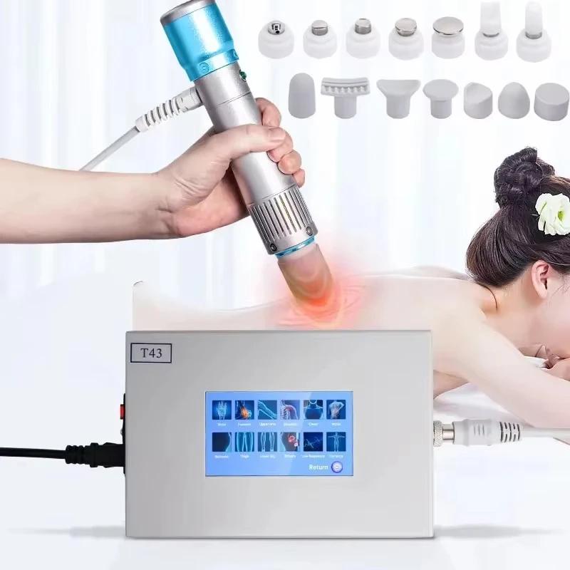 Équipement de physiothérapie Portable pour ondes de choc, masseur, stimulateur musculaire, Machine é