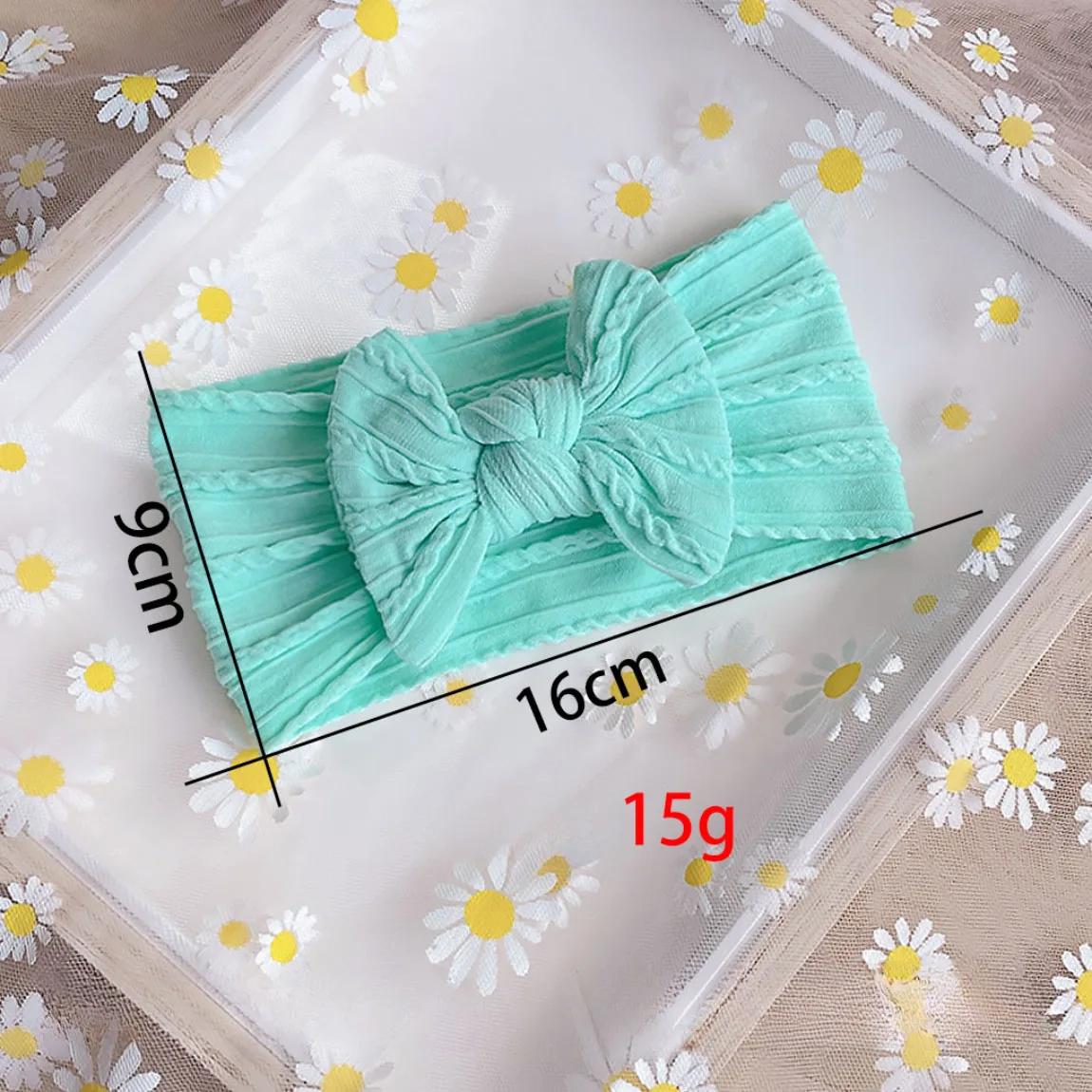 5 pièces mignon arcs bébé bandeau doux élastique bébé fille bandes de cheveux pour nouveau-né infant