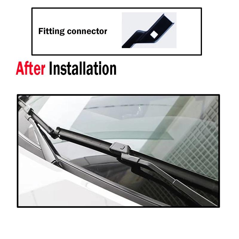 Erick's Wiper-Jeu d'essuie-glaces avant et arrière pour Berlingo B9 2008-2017, brosses pour pare-bri