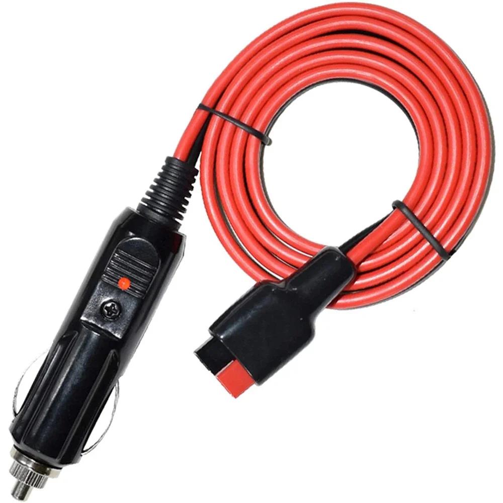 Prise allume-cigare de voiture, câble d'extension de 95cm, adaptateur de chargeur de batterie 14awg,