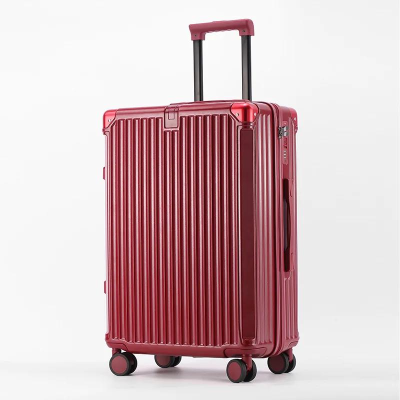 SUSHIMU valise valise de voyage hommes 20 24 26 bagage à main femmes PC cadre boîtier de chariot