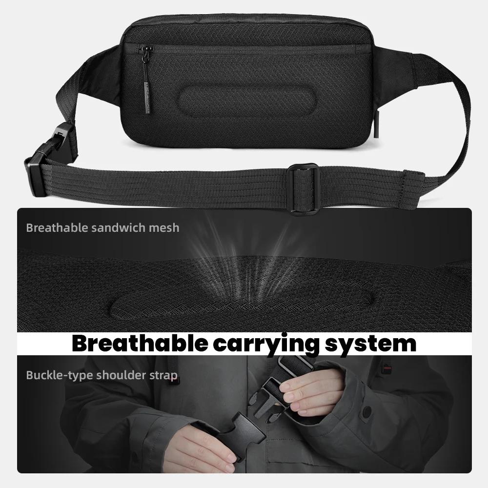 Heroic Knight – sac à bandoulière en tissu X-Pac pour hommes, sac de voyage unisexe imperméable, gra