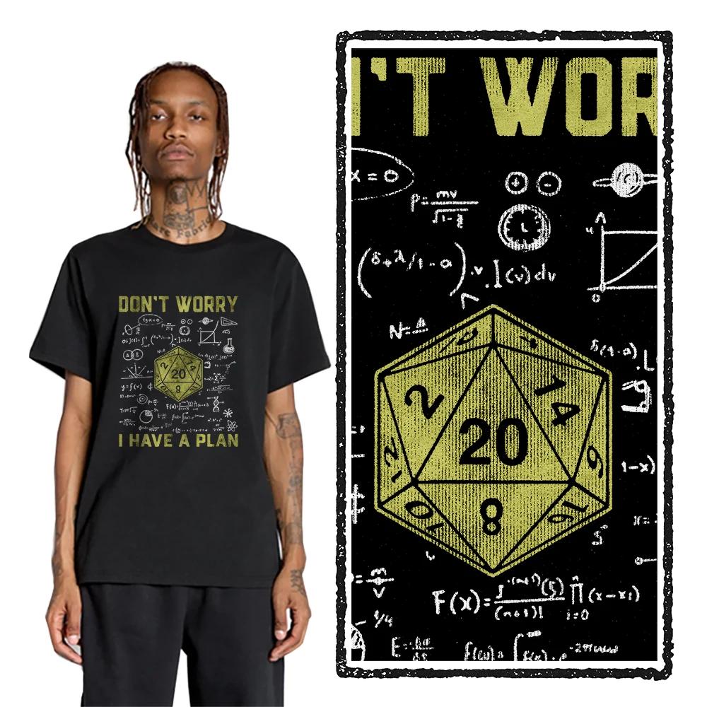 Nouveauté Dungeon Dragon t-shirts graphique Streetwear à manches courtes j'ai un Plan D20 dés jeu de