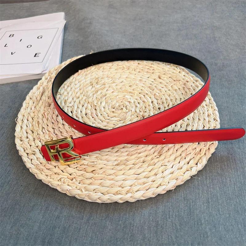 Nouvelle ceinture pour femmes ceinture à la mode femme boucle en métal ceinture pour femmes robe de