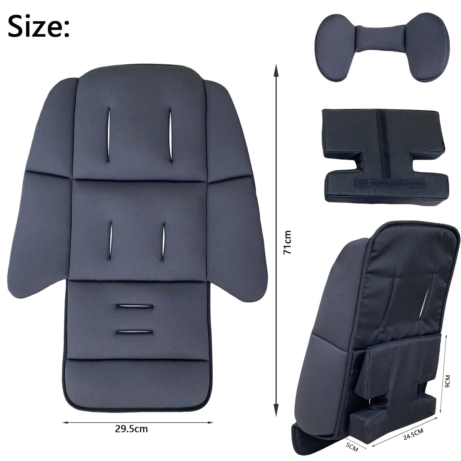 Coussin de siège universel pour poussette Uppababy - Insert confortable pour nouveau-né et enfant en bas âge