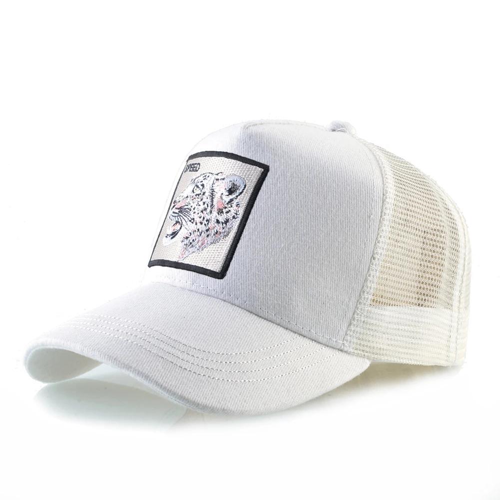 Casquettes de camionneur à la mode avec Patch de chèvre brodé, casquette de Baseball quatre saisons