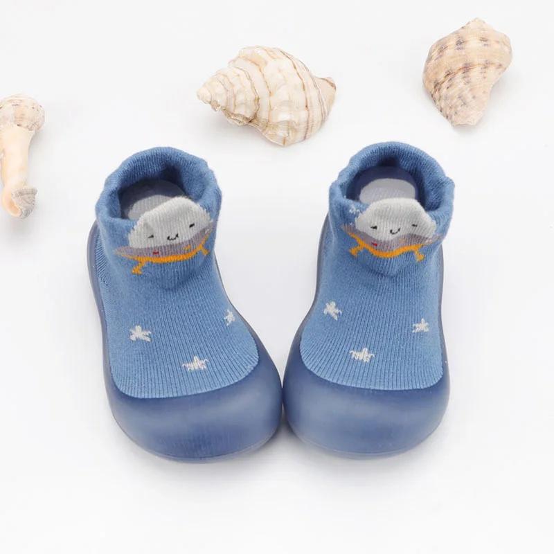 Chaussettes pour bébés, chaussures pour enfants en bas âge, premiers pas, motif de dessin animé, sem