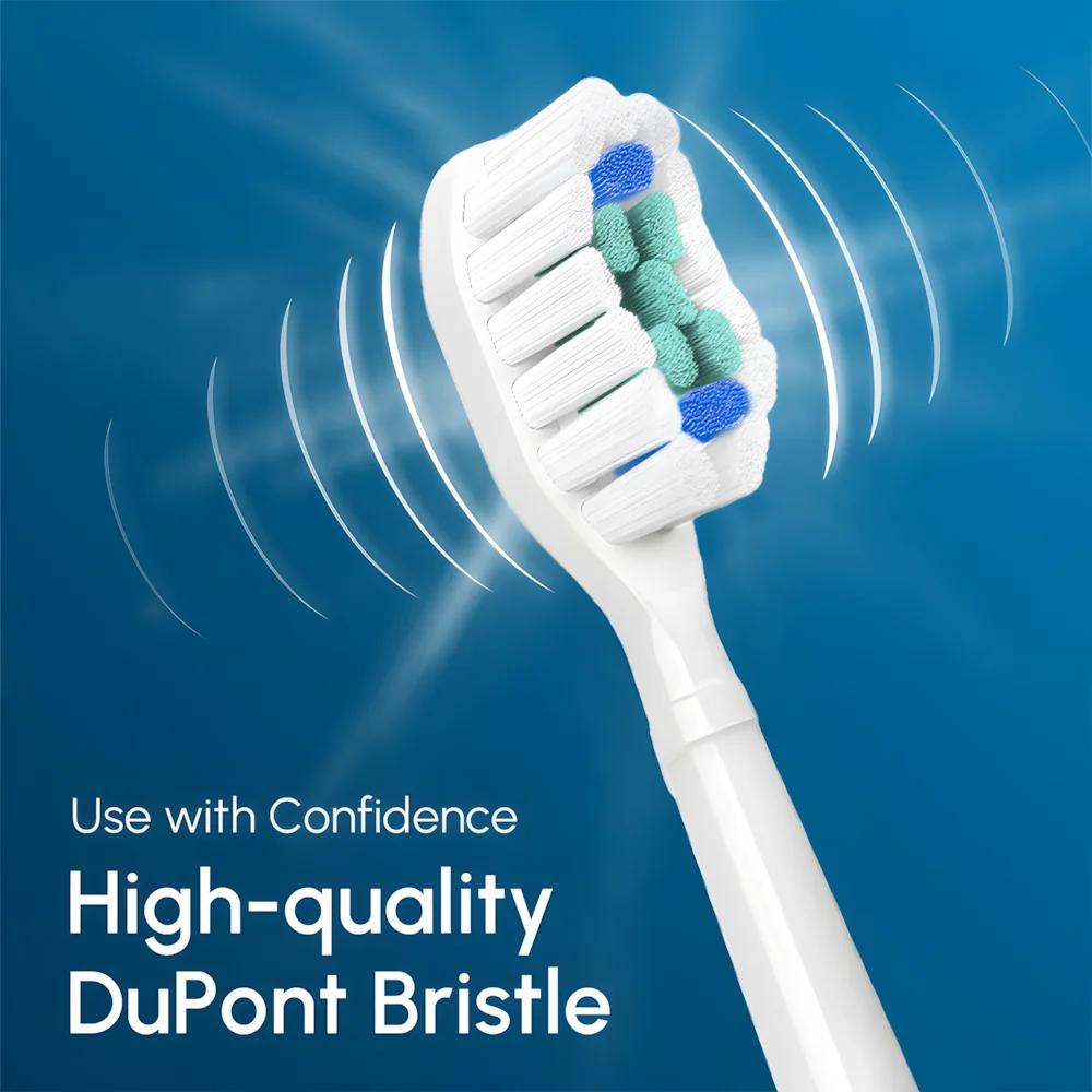 Têtes de brosse à dents de rechange compatibles avec la tête de brosse à dents électrique Philips So
