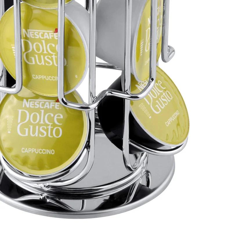 LMETJMA Rotation à 360 degrés 24 Dolce Gusto porte-capsules de café support de capsules de café supp