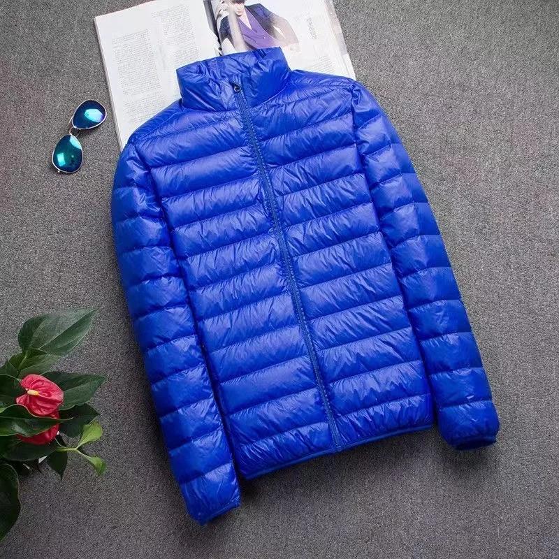 0-10 ℃ Veste d'hiver pour hommes, doudoune de canard Ultra légère, Portable, à capuche, plume, Par