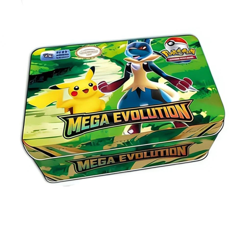 MEGA EVOLUTION 42 pièces cartes Pokemon jouets de combat origine perdue boîte Pokemons avec Pikachu