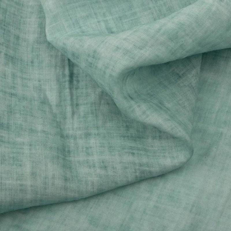 Tissu d'été léger de haute qualité en ramie teinte, pur lin pour chemises, pantalons, robes – Matéri