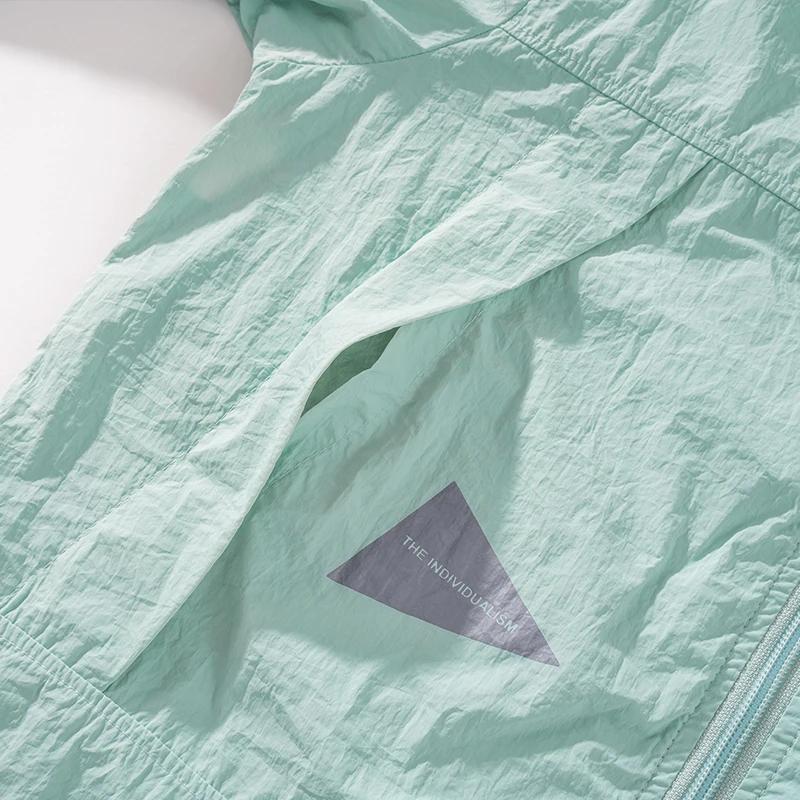Manteaux de peau hommes grande taille 9xl 8xl poches d'été Protection solaire Uv respirant Ultra-lég