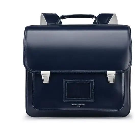 Sac à Dos d'École Primaire Japonais en PU Orth4WD SR pour Enfant, Cartable pour Fille et Garçon de l