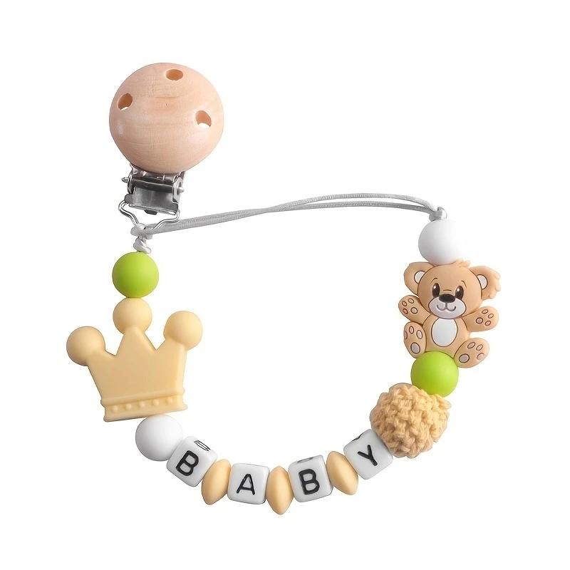 Koala – porte-sucette en Silicone, porte-chaîne pour bébés et enfants, Clips de dentition, anneau de