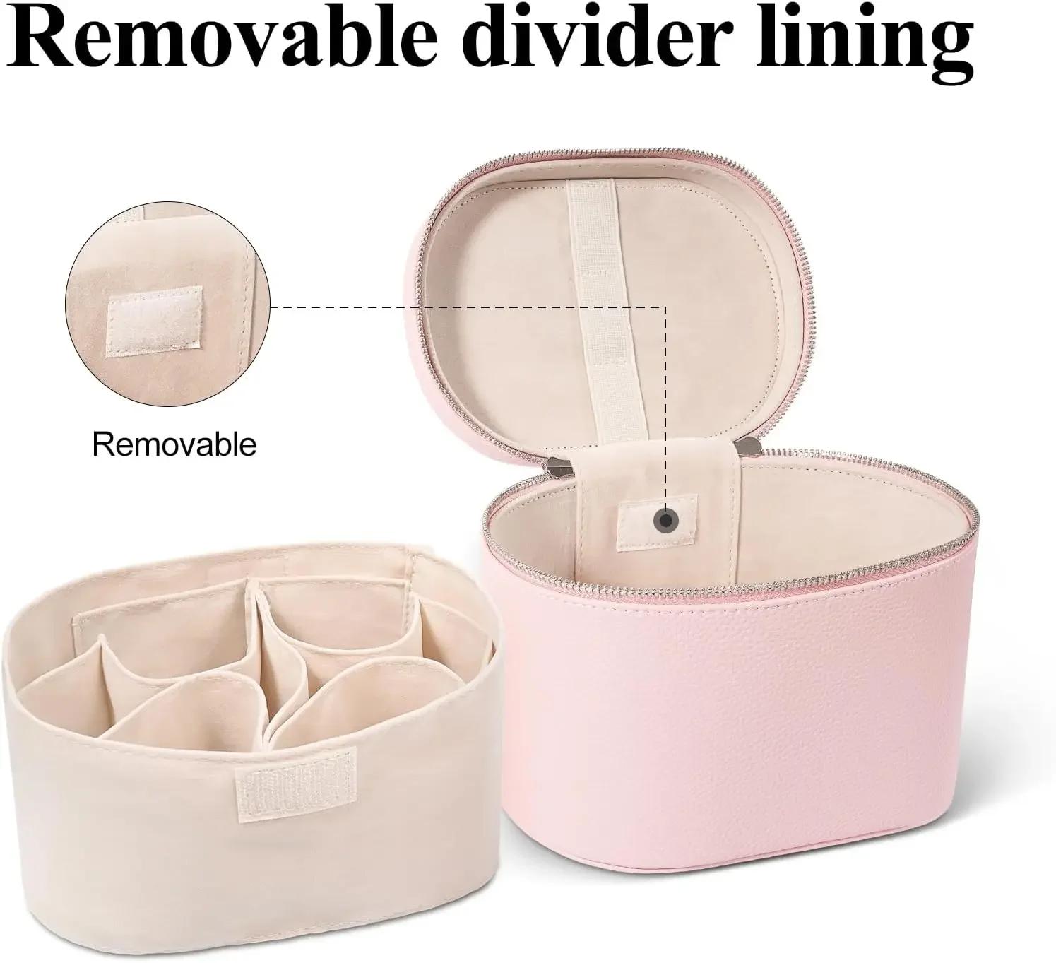 Sacs de rangement cosmétiques portables, trousse de maquillage, trousse de toilette pour femmes, tro
