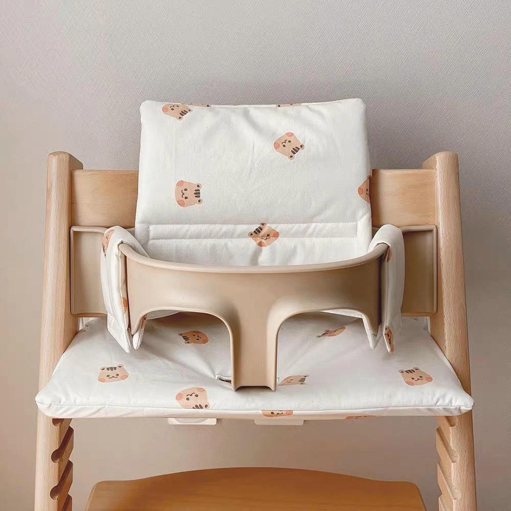 Coussin de chaise antidérapant pour bébé - Portable et intégré pour chaise de croissance