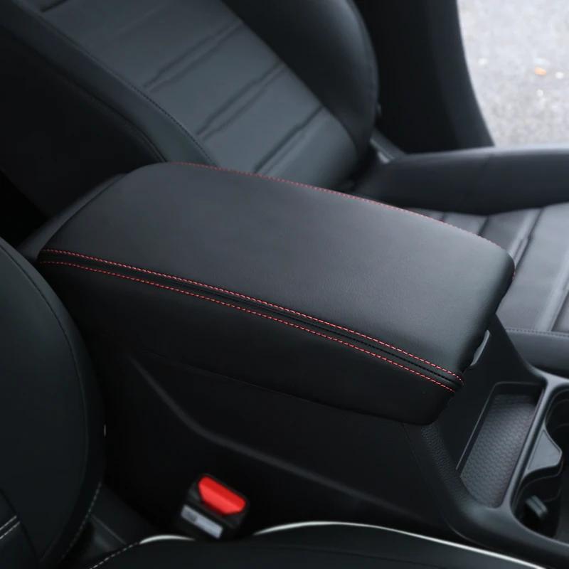 Housse de protection pour boîte d'accoudoir de commande centrale, pour Volkswagen VW POLO VI MK6 Plu