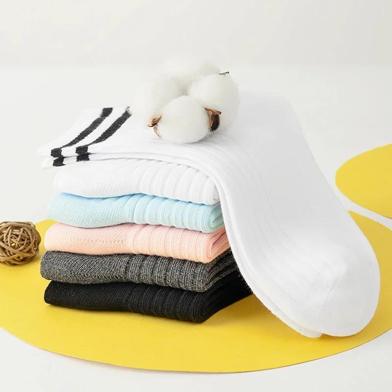 Chaussettes coton enfants sans couture - Chaussettes sport école maison toutes saisons garçons filles