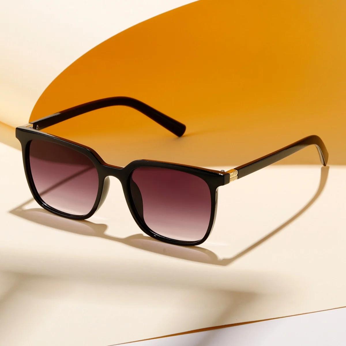 Lunettes de soleil tendance pour hommes et femmes de style rétro européen et américain, polyvalentes