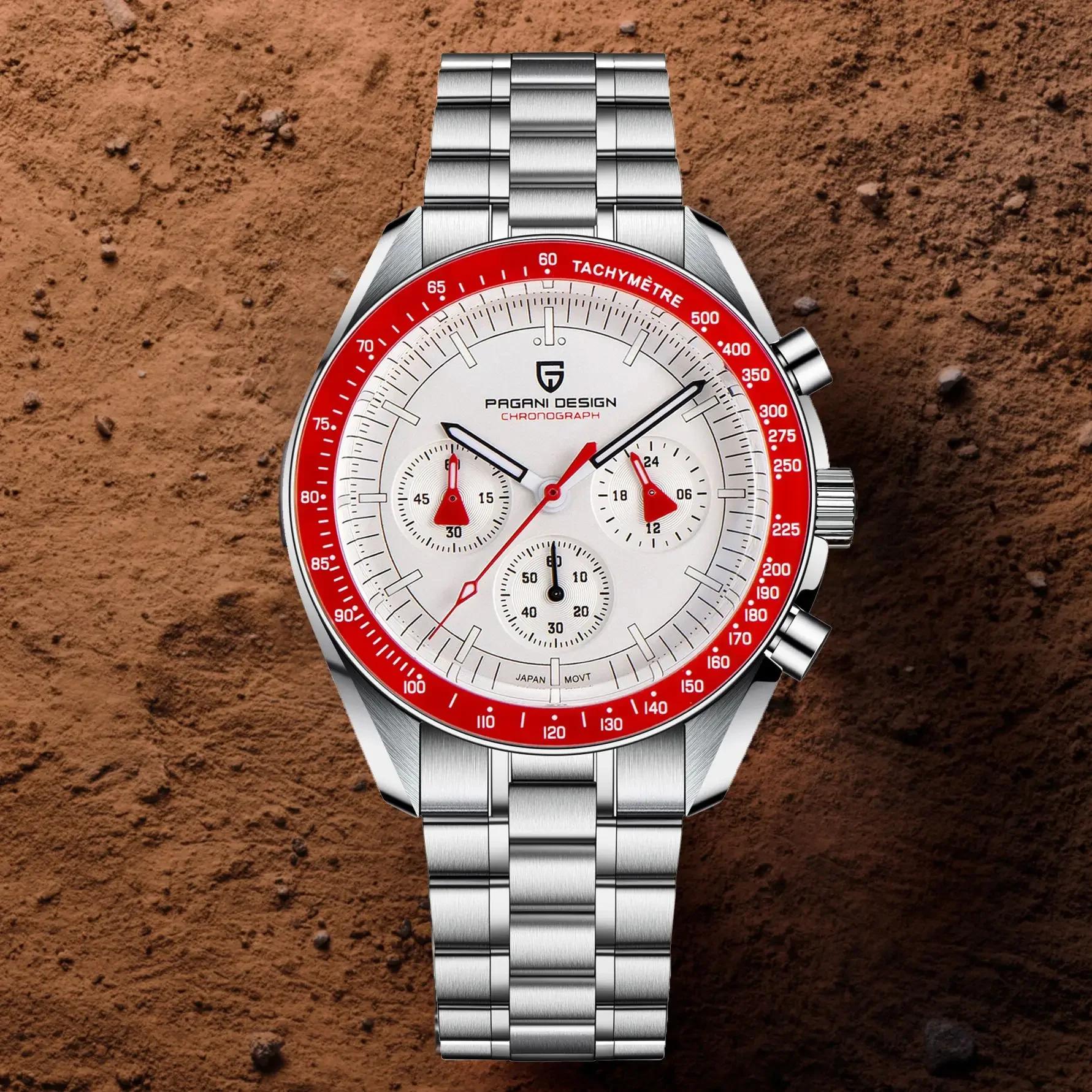 2025 nouveau PAGANI DESIGN AK Project Mars montres pour hommes montre à Quartz de luxe hommes AR sap