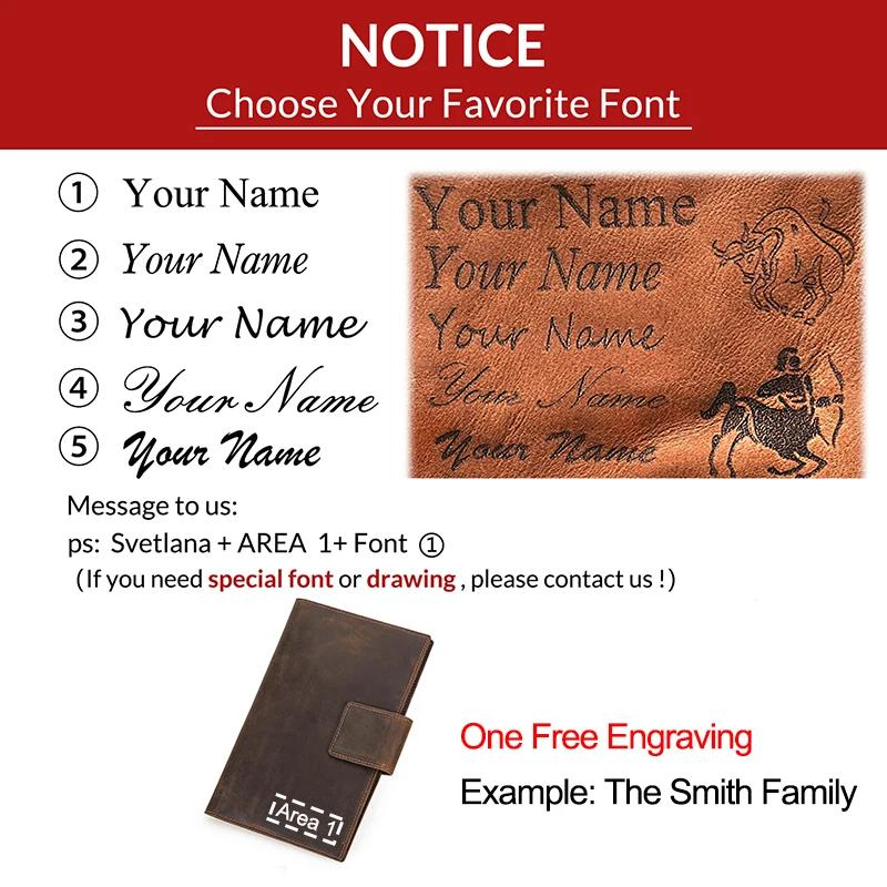 Portefeuilles de voyage en cuir véritable CONTACT'S pour la famille, étuis de passeport, pochettes d