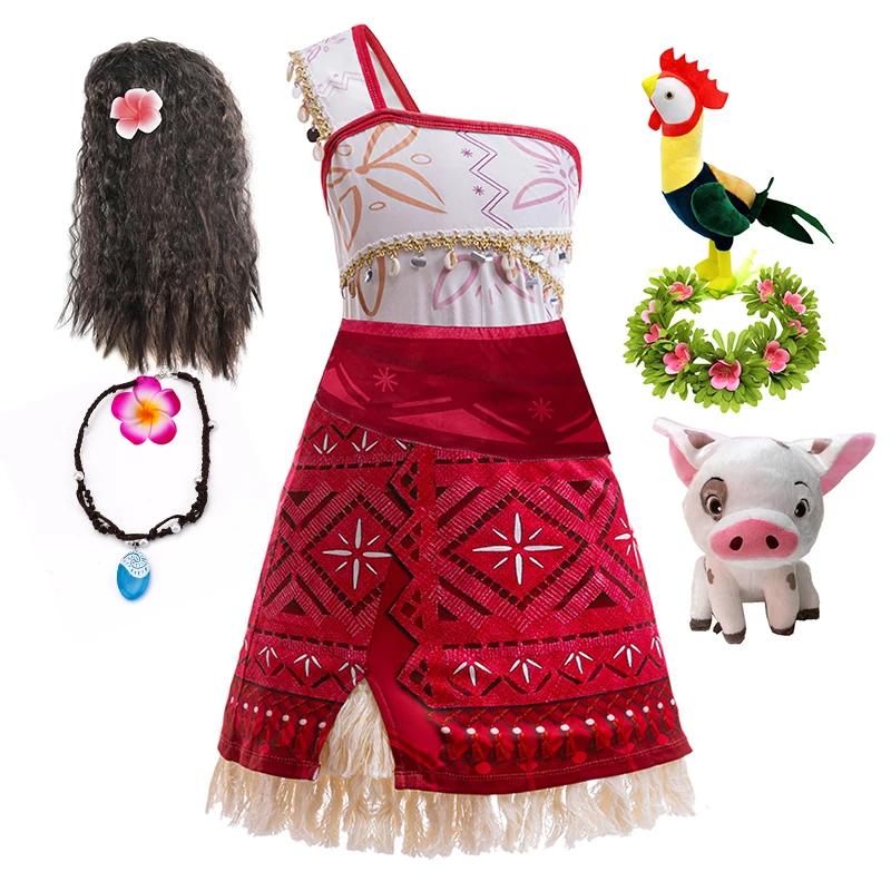 Robe du film Moana 2 pour filles, Costume d'aventure de fête d'halloween, vêtements fantaisie de pri