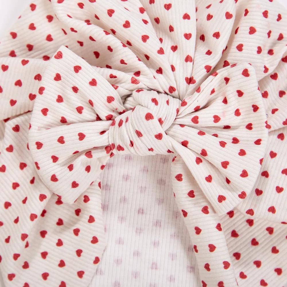 3 pièces/lot bébé garçons filles fleur imprimé bébé inde Turban chapeaux doux cheveux arcs Top noué