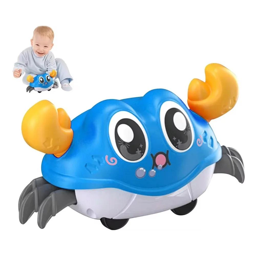 Jouet de Simulation de crabe à Double Force de retour amusante pour enfants, jouet de Simulation de