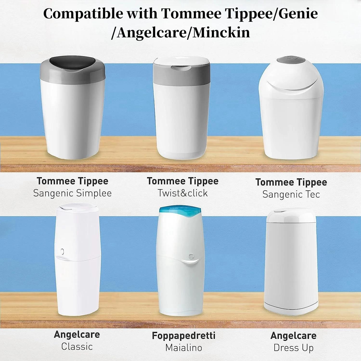 Sacs de recharge de seau à couches pour Sangenic Tommee Tippee pour génie pour Angelcare pour Munchk