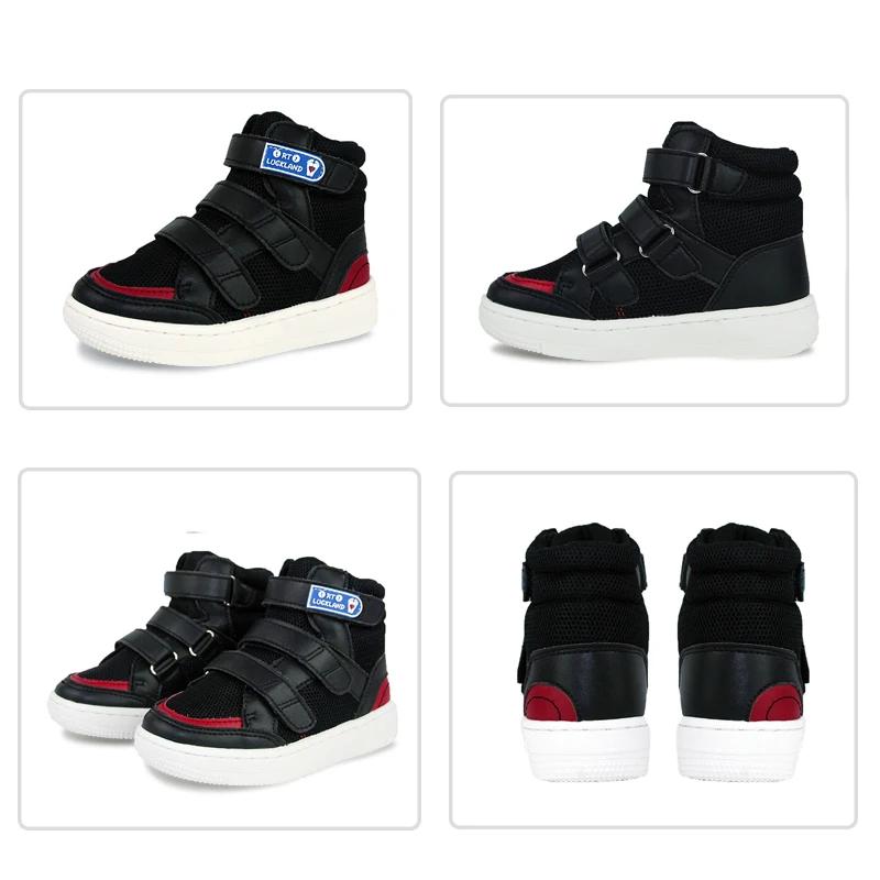 Chaussures orthopédiques avec soutien de la voûte plantaire pour enfants, baskets pour garçons, chau