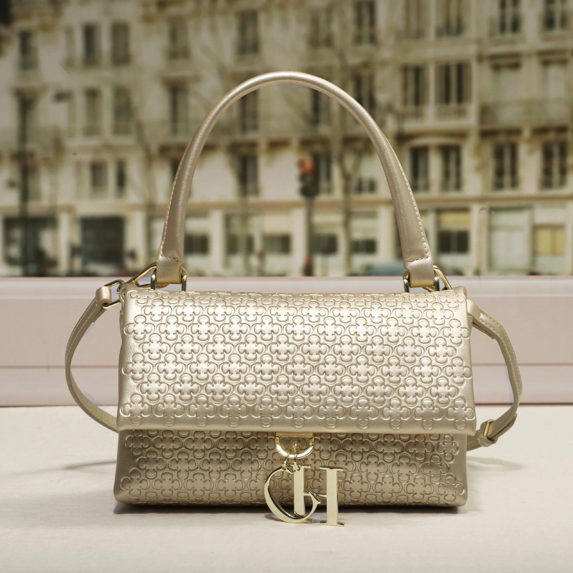 Sacs de luxe uniques pour femmes, nouvelle mode, sac à main élégant rétro, sac à bandoulière