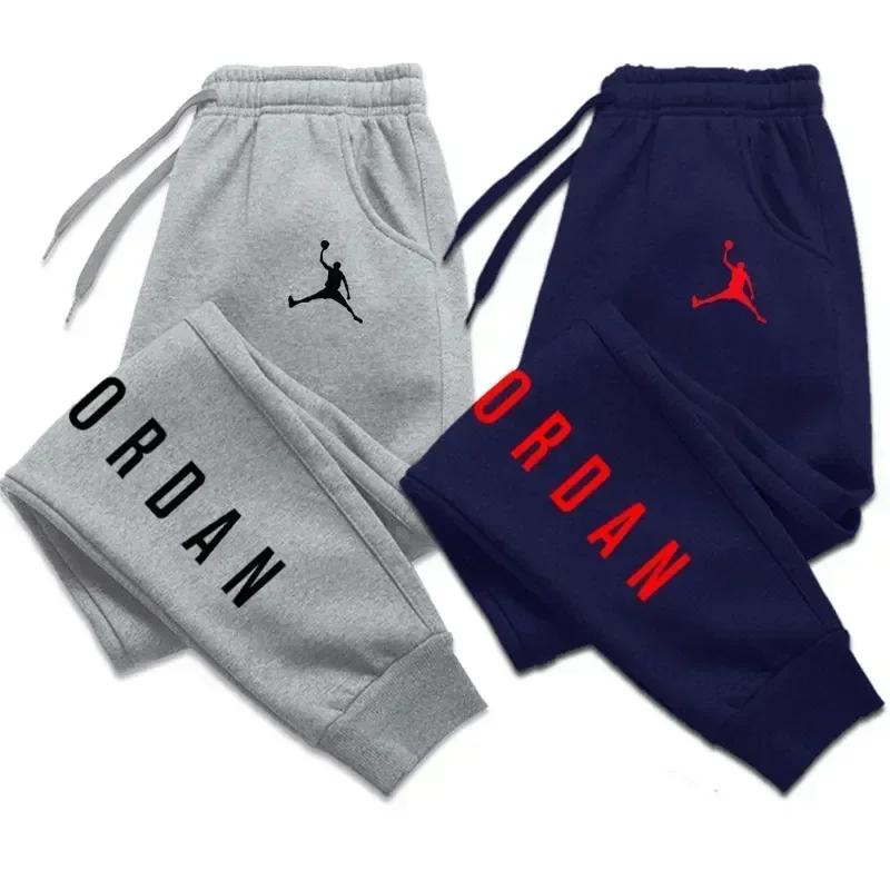 Pantalons décontractés de sport d'hiver et de printemps pour hommes, pantalons de course de sport, p
