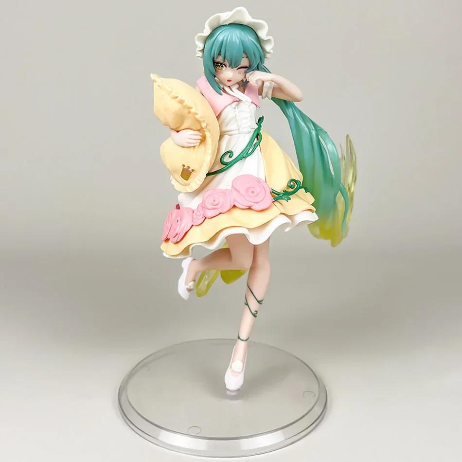 Figurine de dessin animé Hatsune Miku X cannelle, miroir féerique, la belle au bois dormant, ornemen