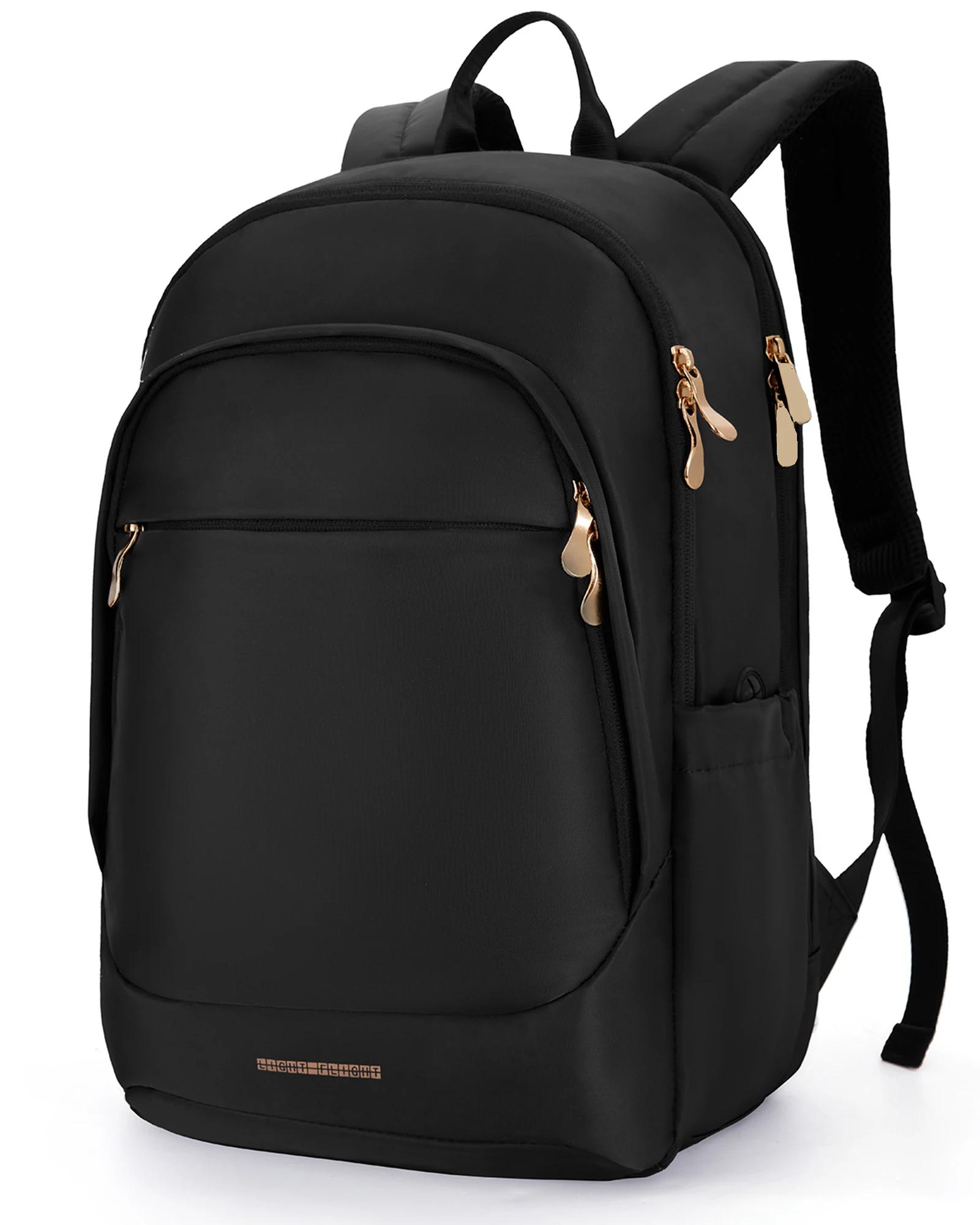 Sac à dos de voyage léger pour femmes, sac à dos antivol pour ordinateur portable 15.6 pouces avec t